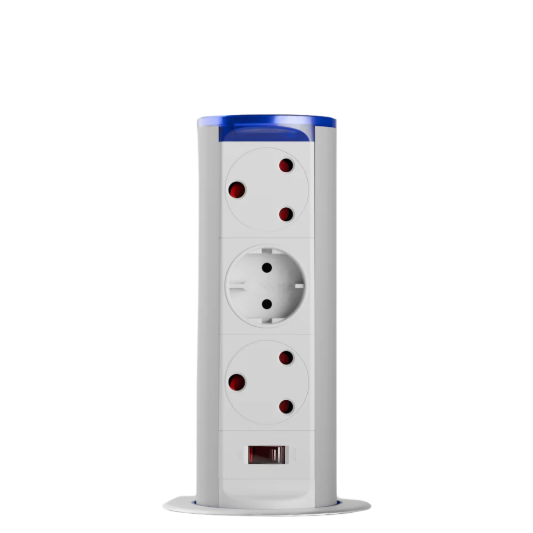 MK2 Pop Up Power Outlet
