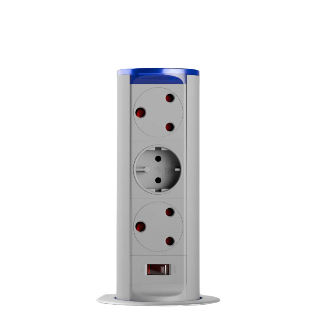 MK2 Pop Up Power Outlet