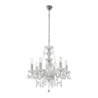 Thumbnail for Acrylic Crystal Chandelier With Frosted Glass