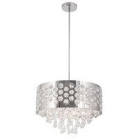 Thumbnail for K9 Halo Polished Chrome Chandelier