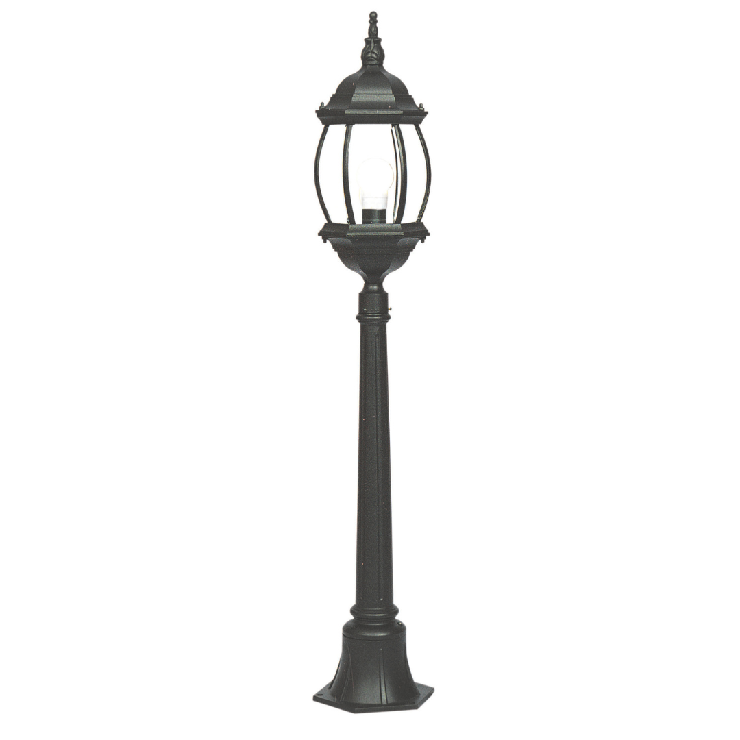 Outdoor Standing Lantern with Rounded Belly Head LFL004/1