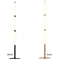 Thumbnail for Aluminium and Opal Glass Standing Lamp