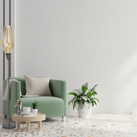 Thumbnail for Cognac Glow Floor Lamp