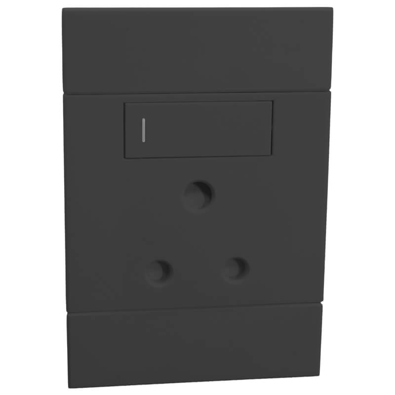 Veti Single Vertical RSA Socket CH (100mmx50mm)