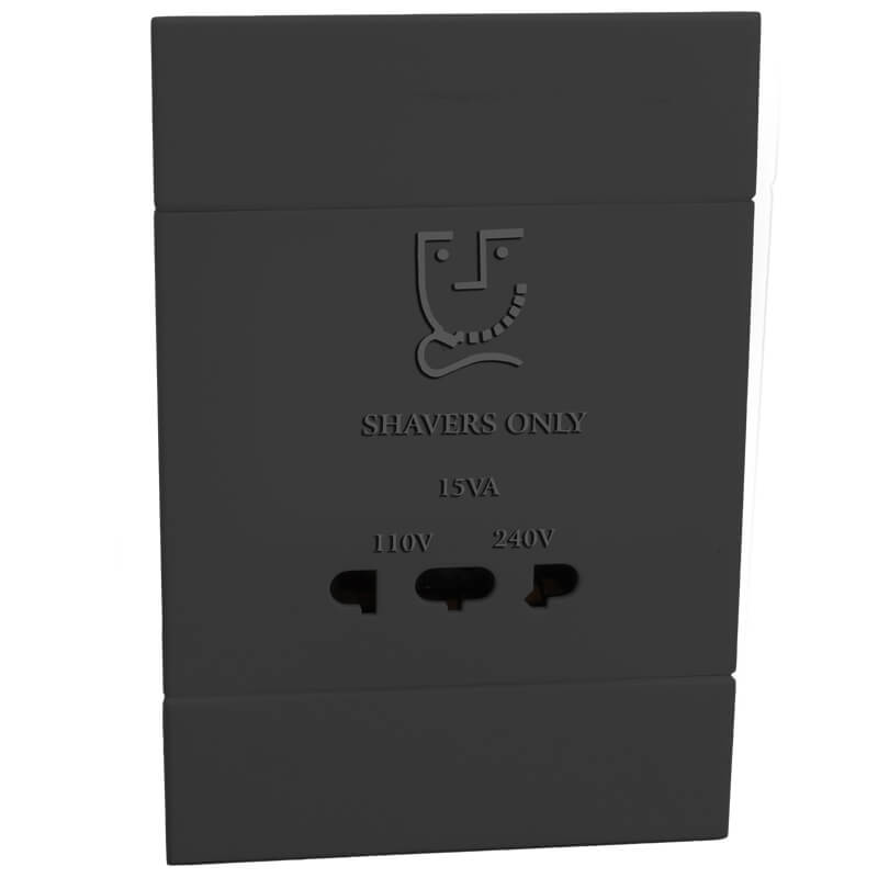 Veti Shaver Socket CH (100mmx50mm)