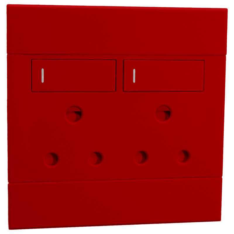 Veti Double Dedicated RSA Socket RD (100mmx100mm)