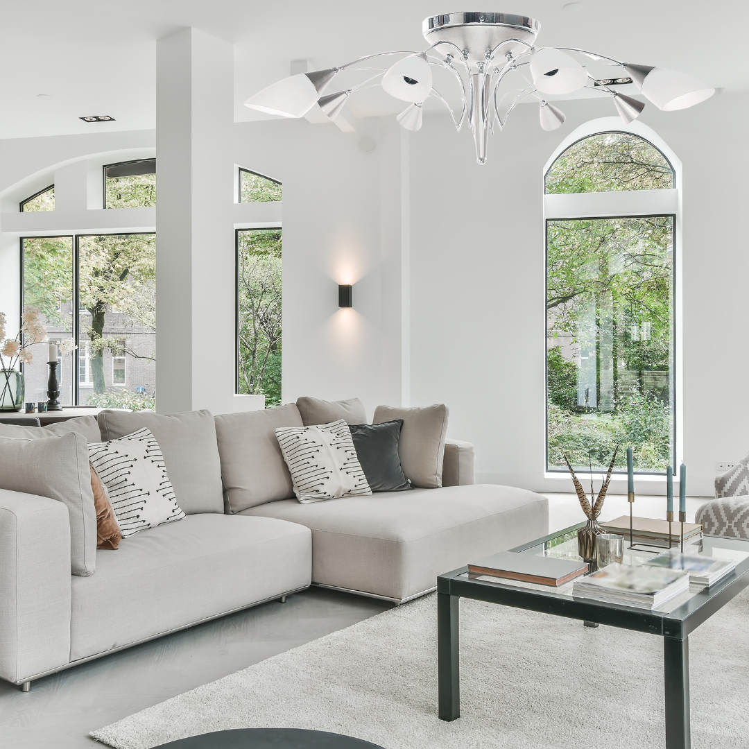 Satin Glow Flush Mount