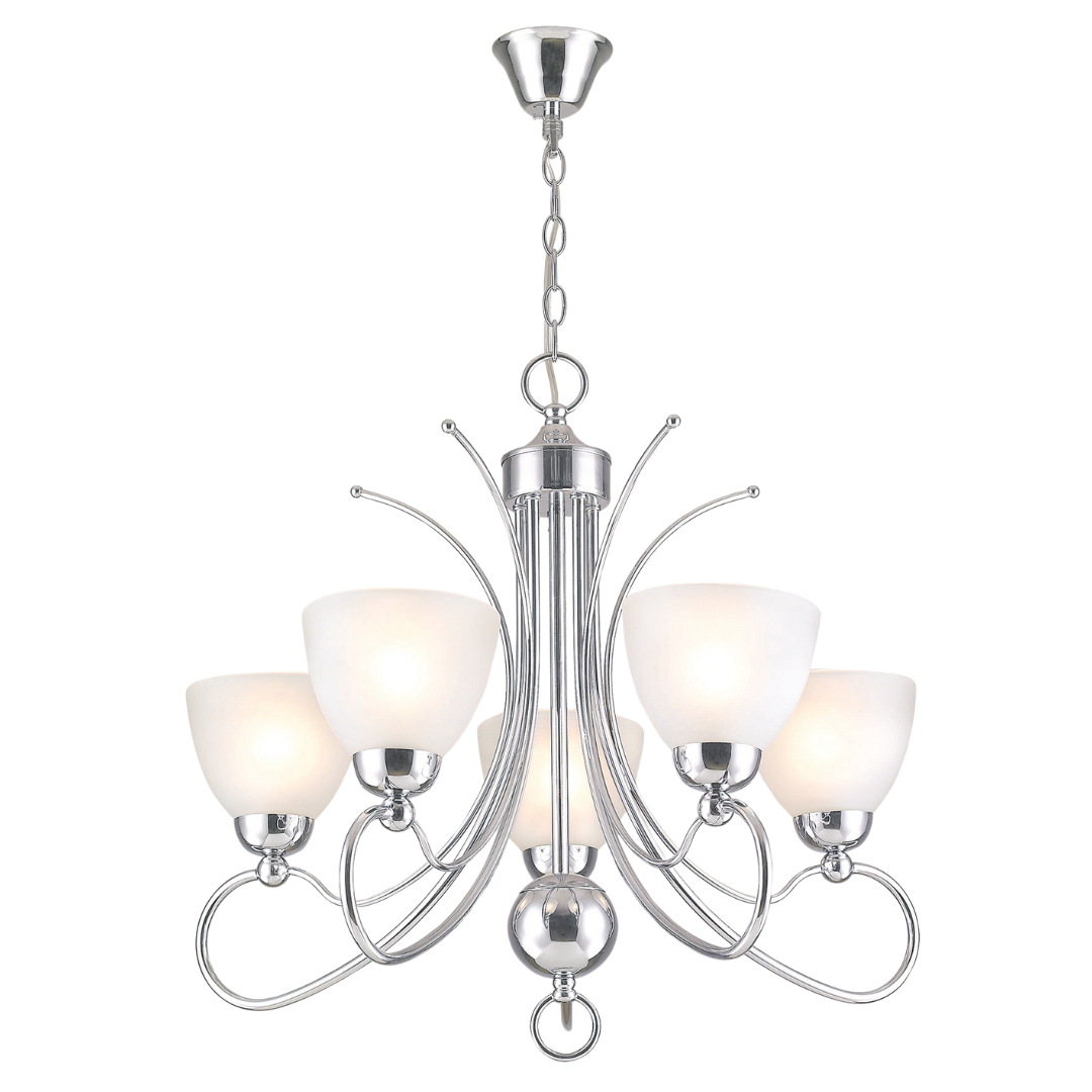 Luna Frost Chandelier