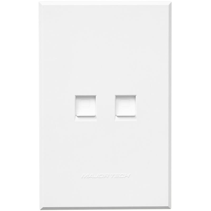 Veti Dual Data Socket No Cover (100mmx50mm)