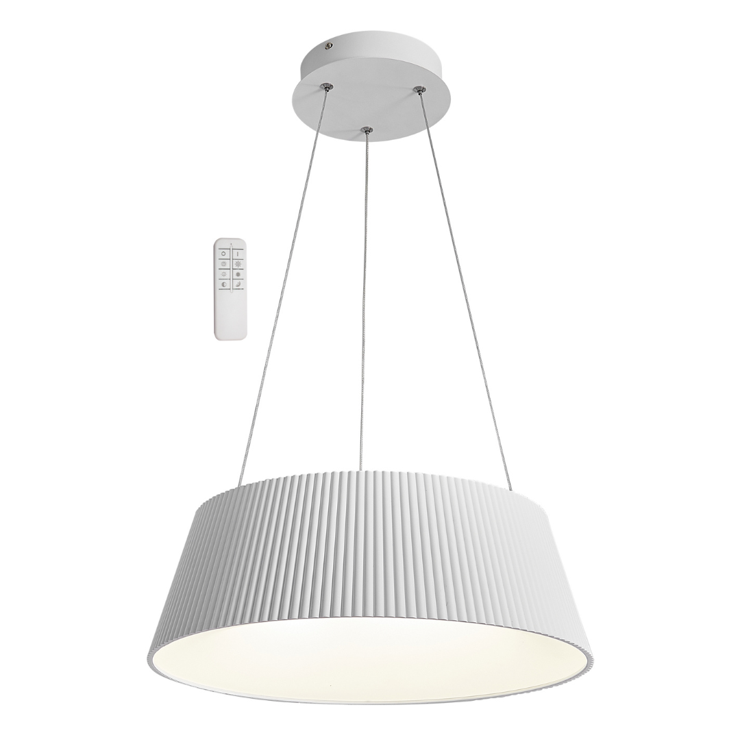 Metal and Acrylic LED Pendant with Remote Control