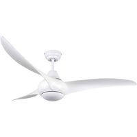 Thumbnail for Copper Coil DC Ceiling Fan with Remote Control - White