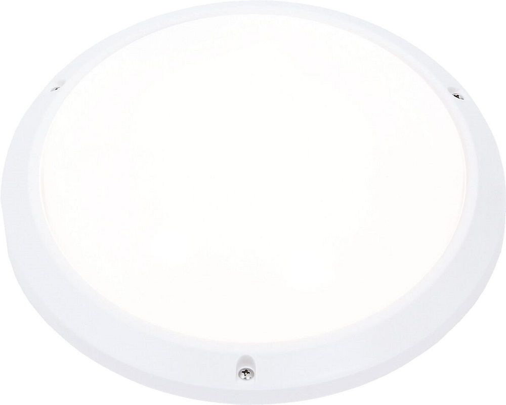 Bright Star Abs Plastic Round Bulkheadpoly Cover Ip54 1X60W Es