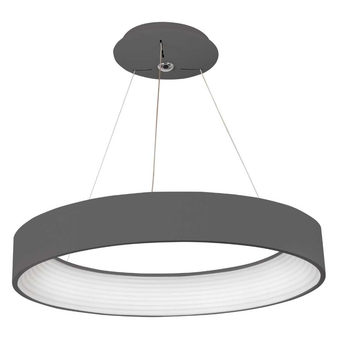 LED, Metal and Plastic Pendant with Remote Control