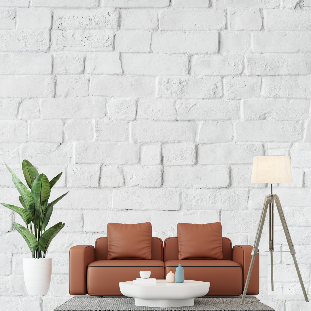 Wood and Polished Chrome Lamp with Beige Fabric Shade