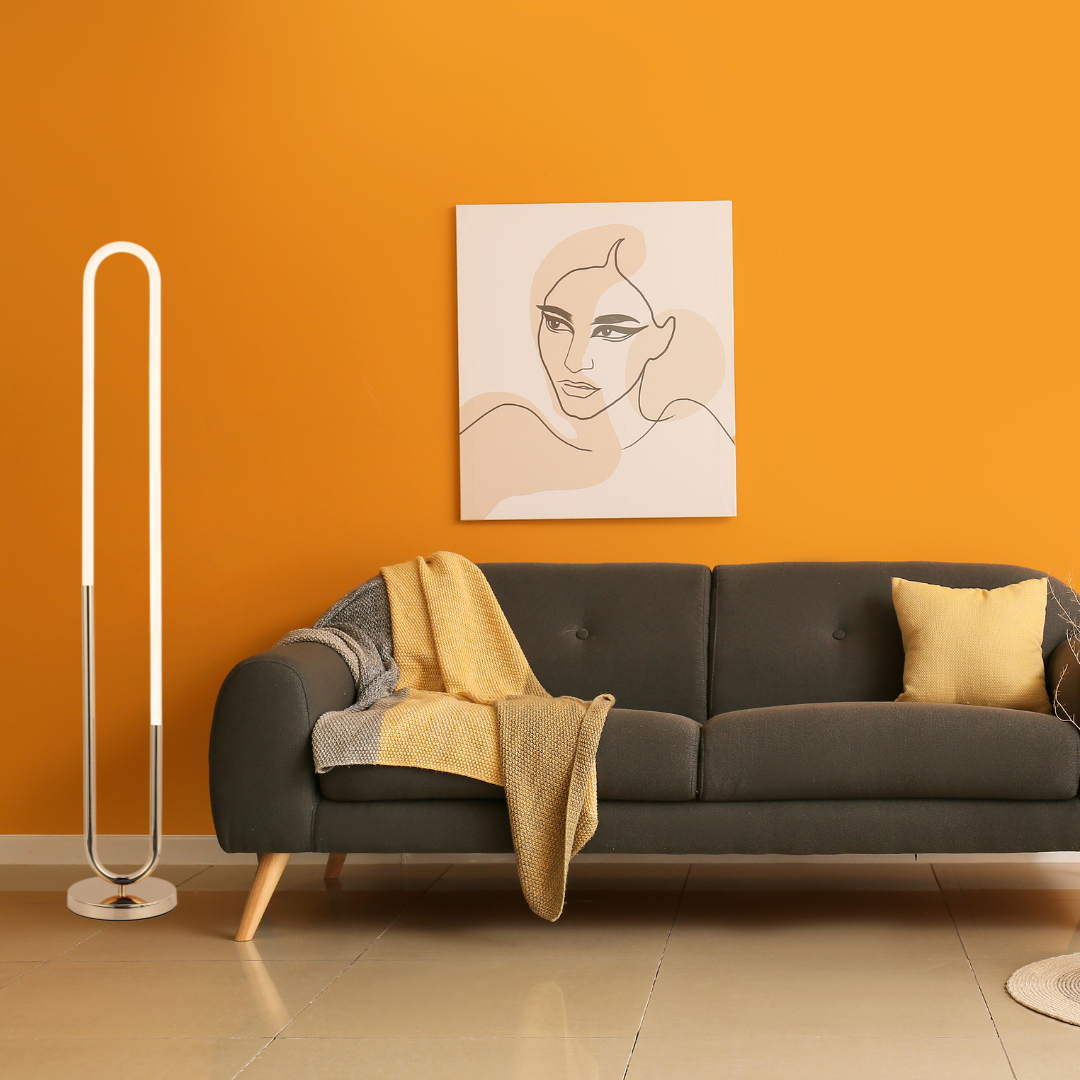 LuxeGlow French Gold Lamp