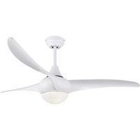 Thumbnail for Copper Coil DC Ceiling Fan with Remote Control - White