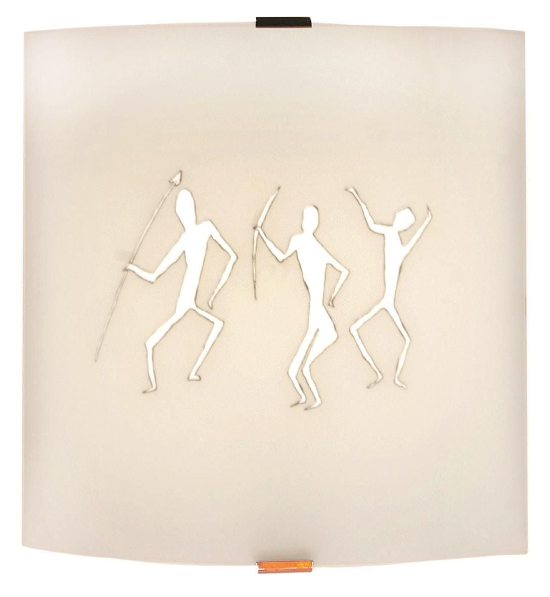 Bright Star Opaque Glass, 2 X 40W SES