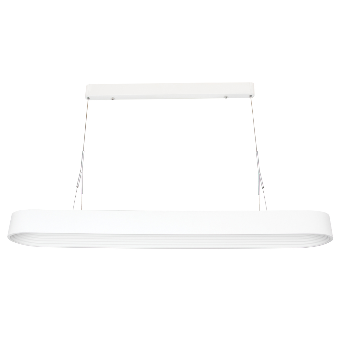 LED, Metal and Plastic Pendant with Remote Control