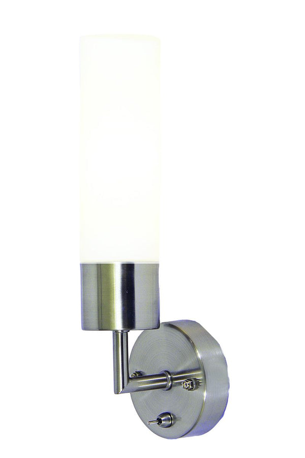 Bright Star Sc Wall Bracket Wh Glass Ip44 1X40 Ses