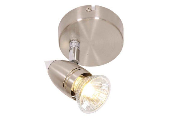 Bright Star Satin And Polished Chr Spot 1X50W GU10 80Mm