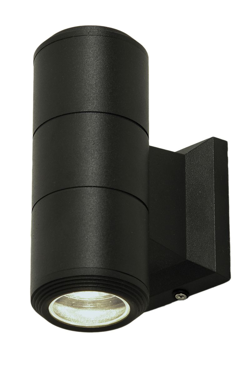 Bright Star Wall Bracket Up & Down Glass Cover IP44 2X50W GU10