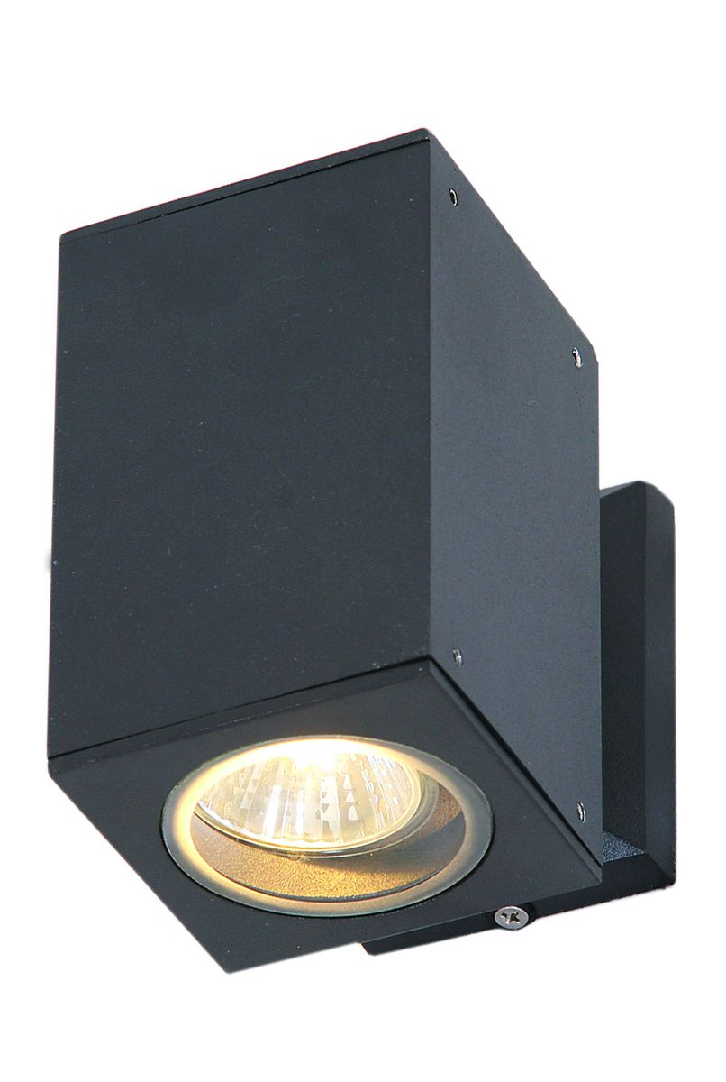 Bright Star Square Up Or Down Glass Cover Ip44 1X50W