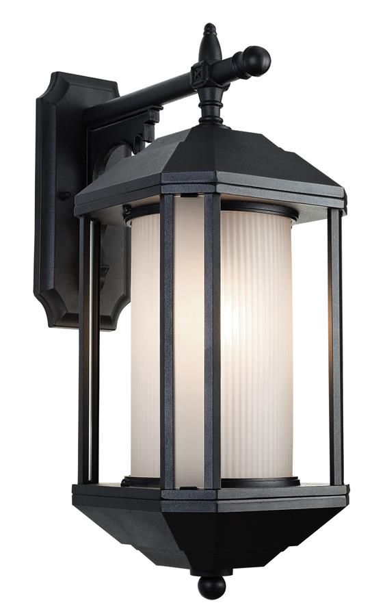 Bright Star Down Facing Latern Alu Frosted Glass Ip54 1X60W Es
