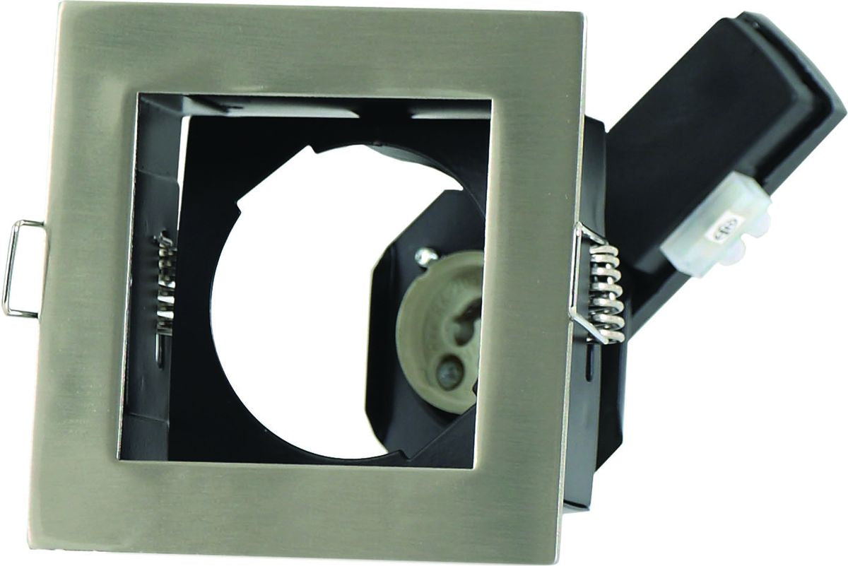 Bright Star Square Single,220V 1X50W Gu10 --- Cut Out