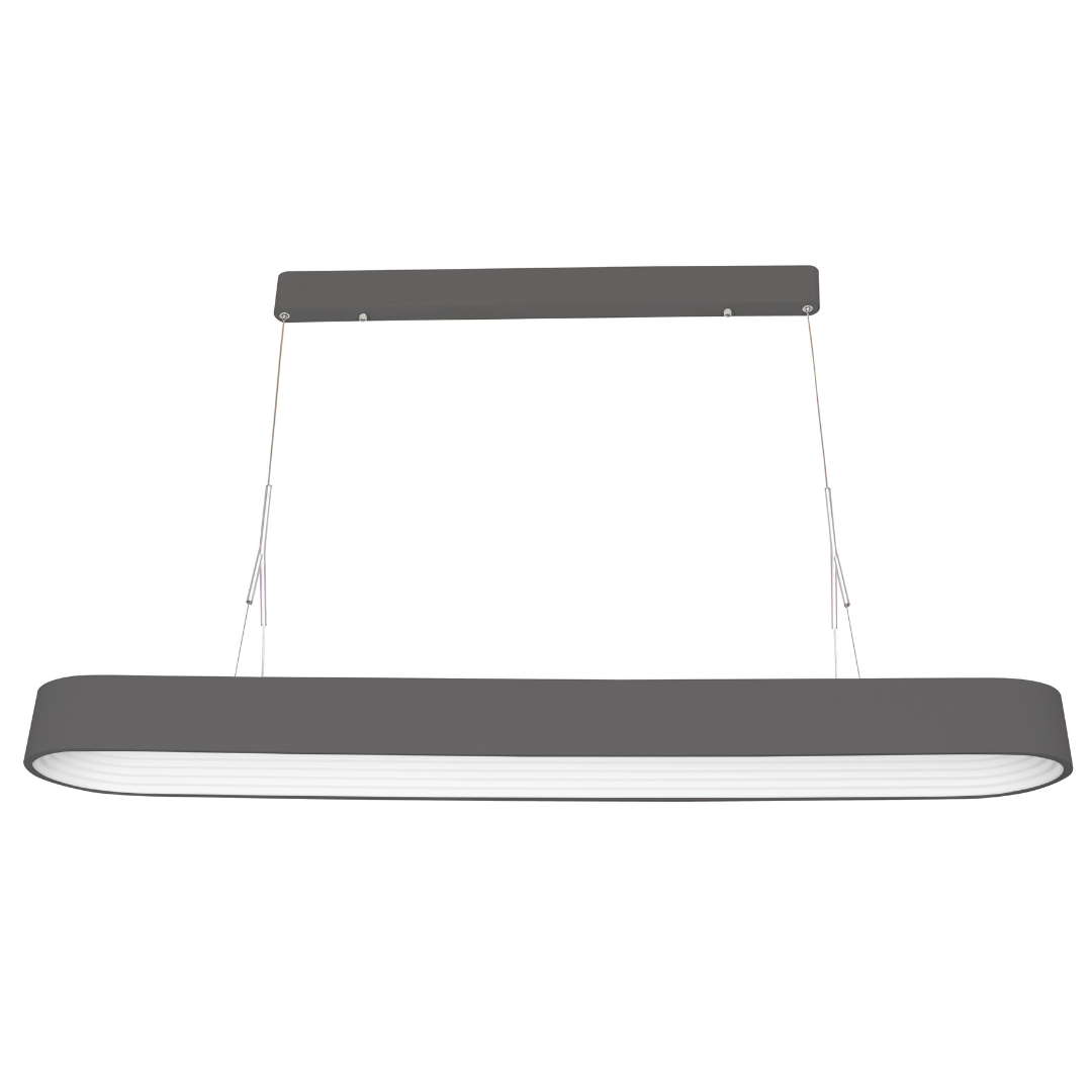 LED, Metal and Plastic Pendant with Remote Control