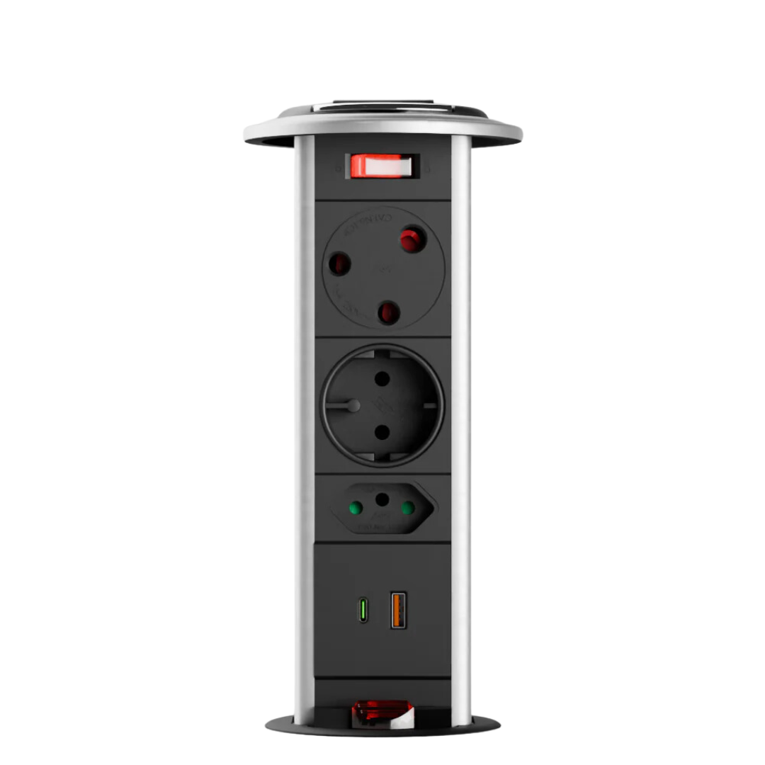 MK1.1 AC Pop Up Power Outlet