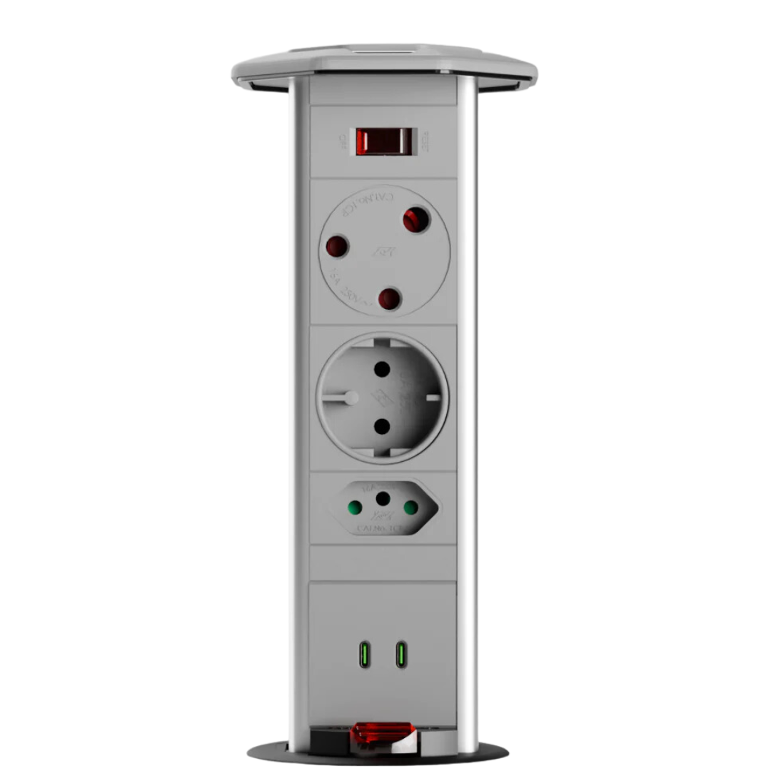 PD 5 Pop up Power Outlet - 65W C Charger