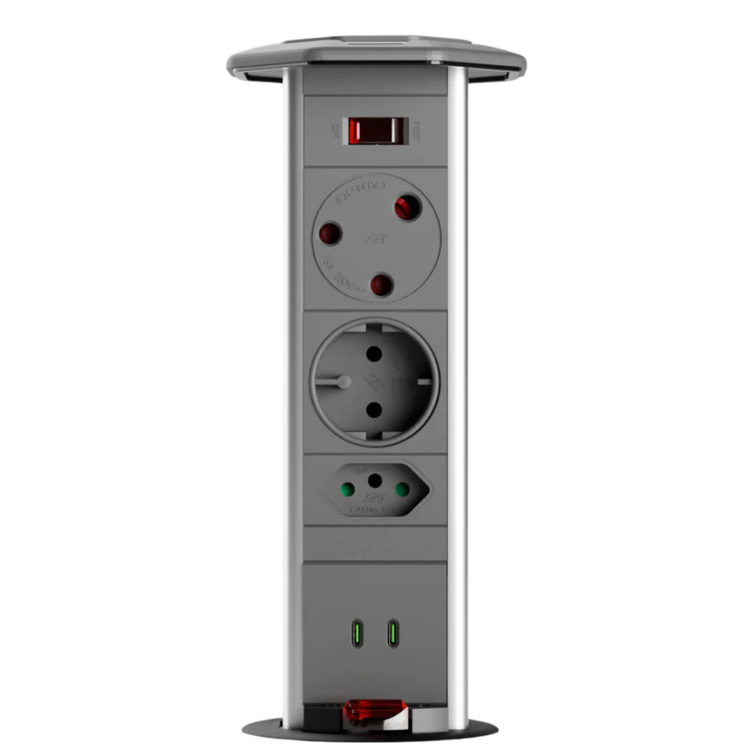 PD 5 Pop up Power Outlet - 65W C Charger