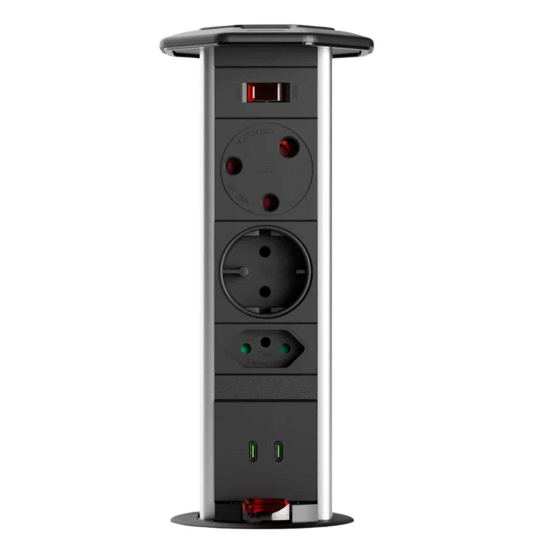 PD 5 Pop up Power Outlet - 65W C Charger