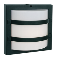 Thumbnail for Bright Star Grid Bulbhead Die Cast Poly Cover IP44 1x60W ES from Superior Electrical