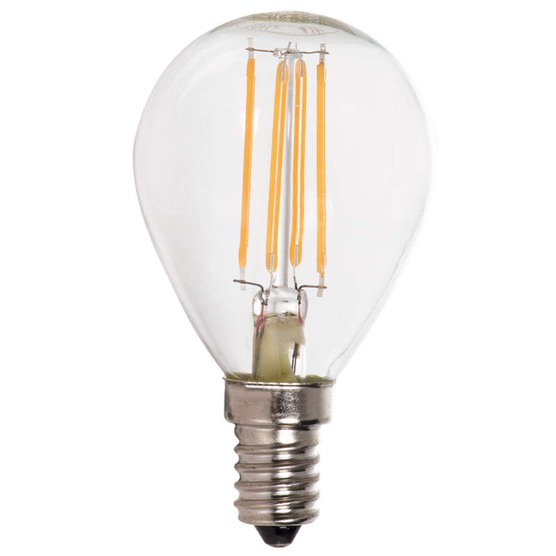Bright Star G45 E14 Filament Golf Ball LED Bulb 4W