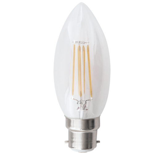 Bright Star C35 B22 Dimmable Candle LED Bulb 4W