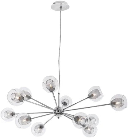 Polished Chrome with Clear Glass
