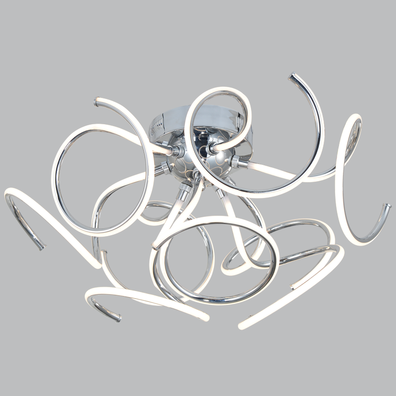 Bright Star Polished Chr & PVC 37W LED 3000K from Superior Electrical
