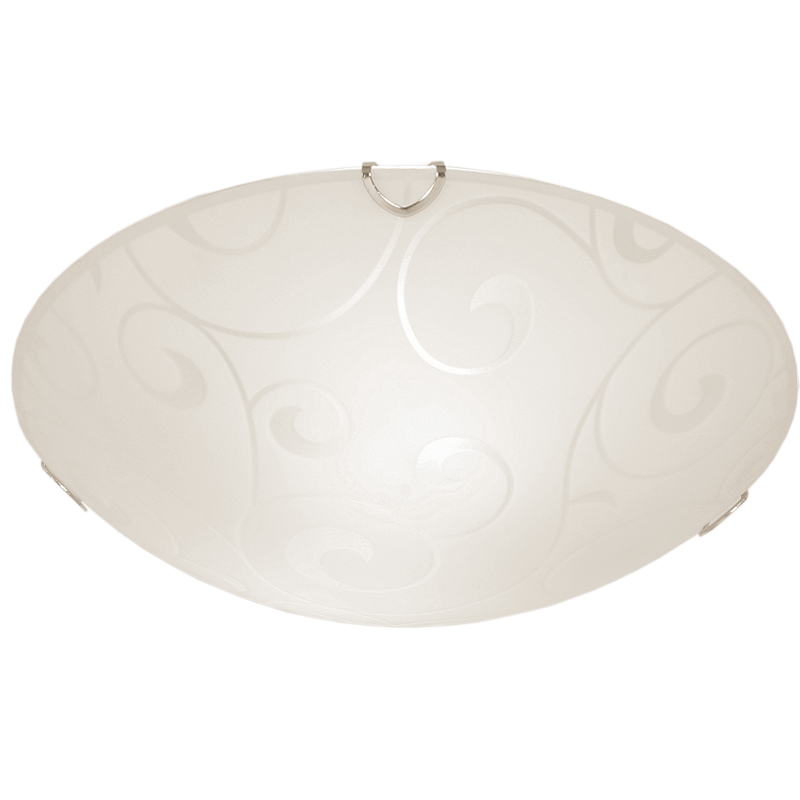 Bright Star Pattern Gls With Clip 2X60W ES 300Mm