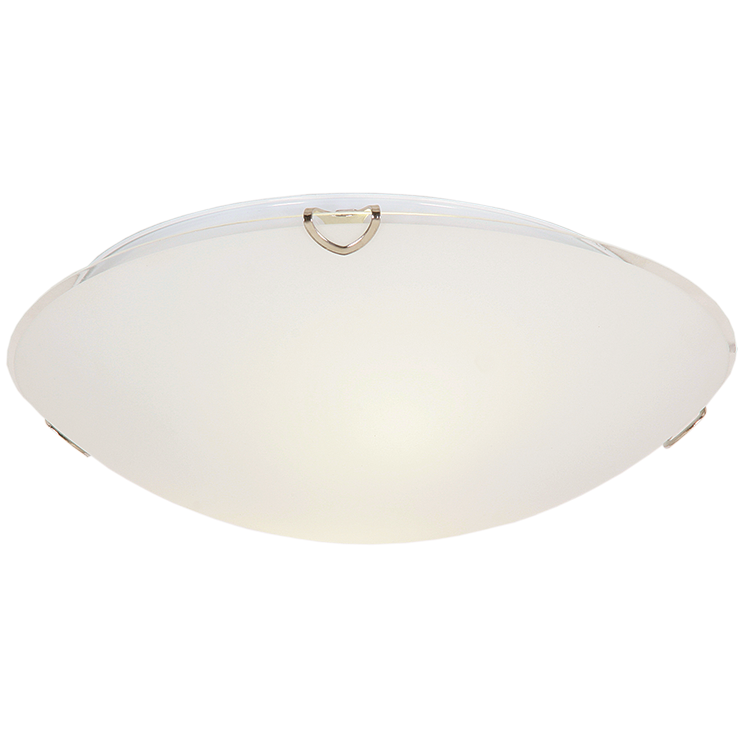 Bright Star Frosted Glass 2X60W ES 300Mm