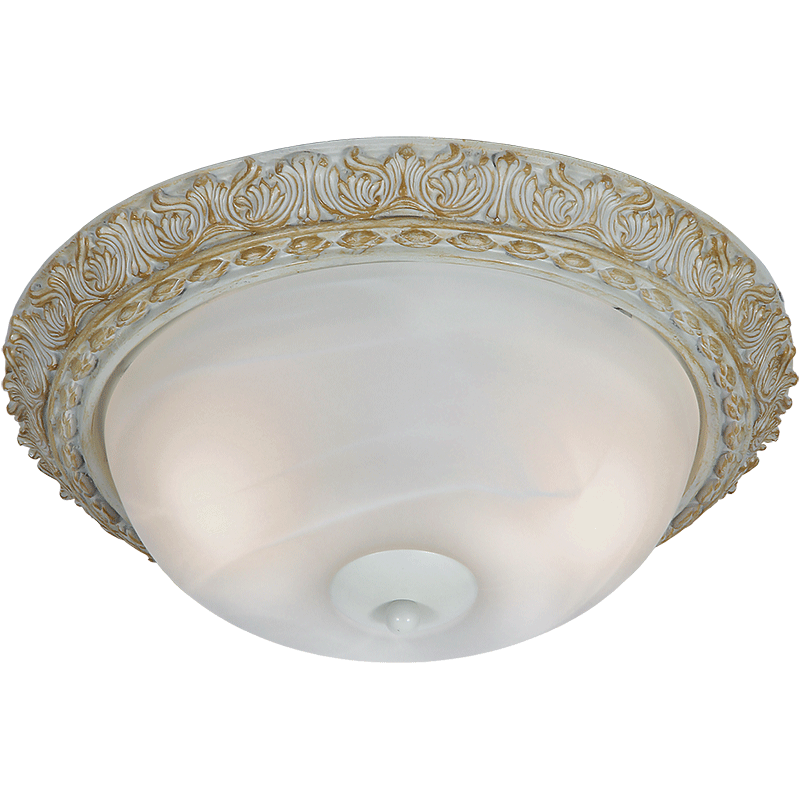 Bright Star Fossil Whiteite Risen Base 2 X60W ES 330Mm