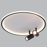 Thumbnail for Bright Star Metal & Plastic With Spotlight 2X50W GU10 500Mm - Superior Electrical