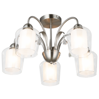 Thumbnail for Bright Star Satin Chr Clear Outer+ Frosted Inner 5X40W SES - Superior Electrical