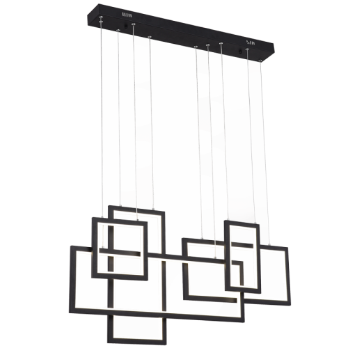 Bright Star Sand Black Aluminium+Acrylic LED Fitting 95W LED - Superior Electrical