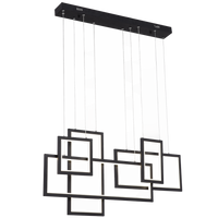 Thumbnail for Bright Star Sand Black Aluminium+Acrylic LED Fitting 95W LED - Superior Electrical