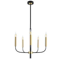 Thumbnail for Bright Star Metal Chandelier 5X60W SES - Superior Electrical