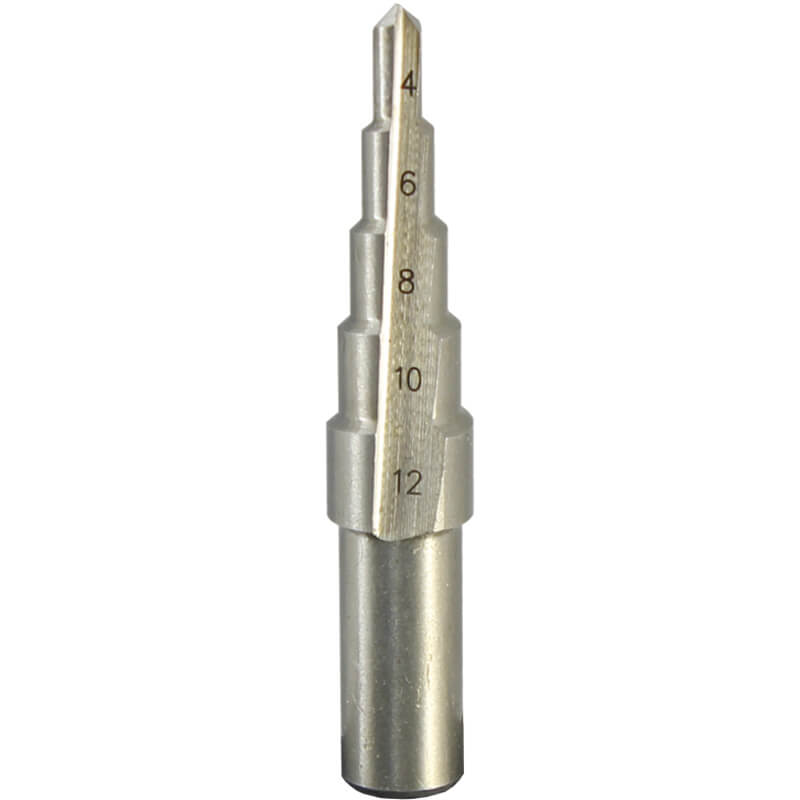Veti 4-12mm, 5 Hole Step Drill