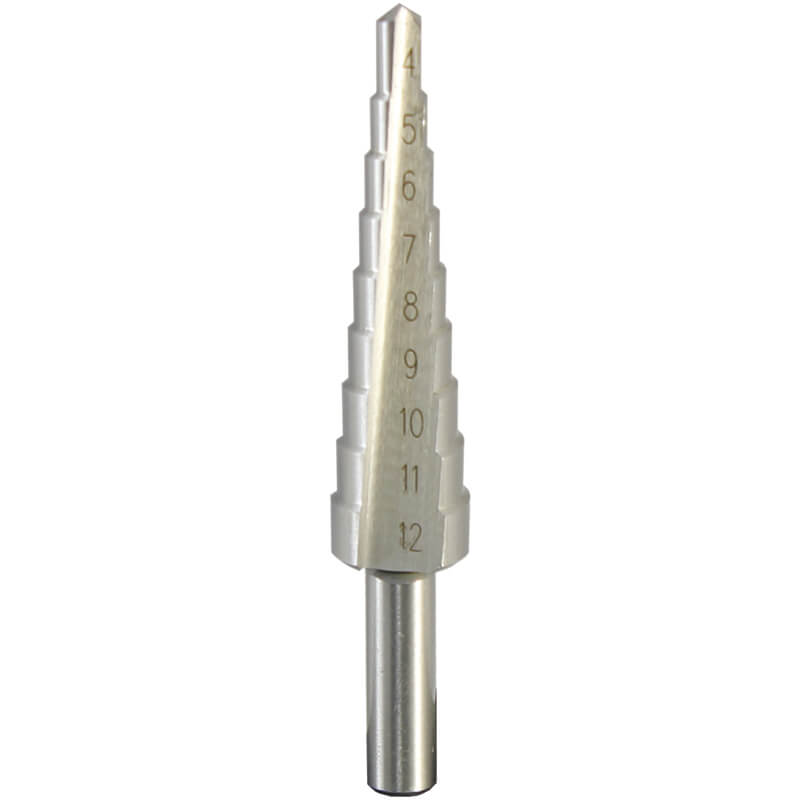 Veti 4-12mm, 9 Hole Step Drill