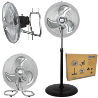 Thumbnail for Bright Star 3 In 1 Floor/Table/Wall Fan 3 Speed 55W - Superior Electrical