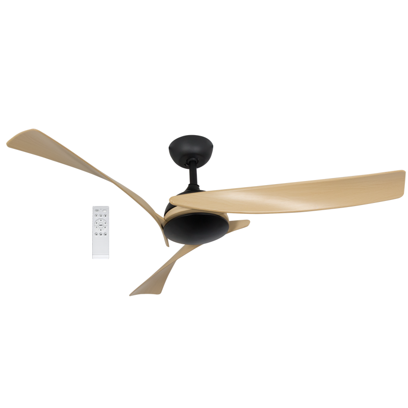 52" 3-Blade Ceiling Fan 35W Remote
